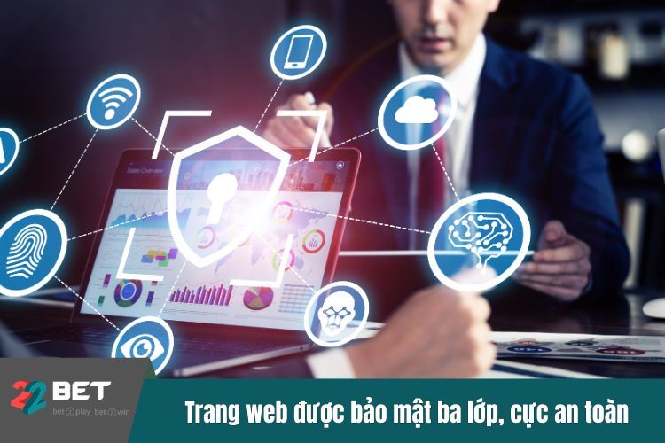 Trang web được bảo mật ba lớp, cực an toàn